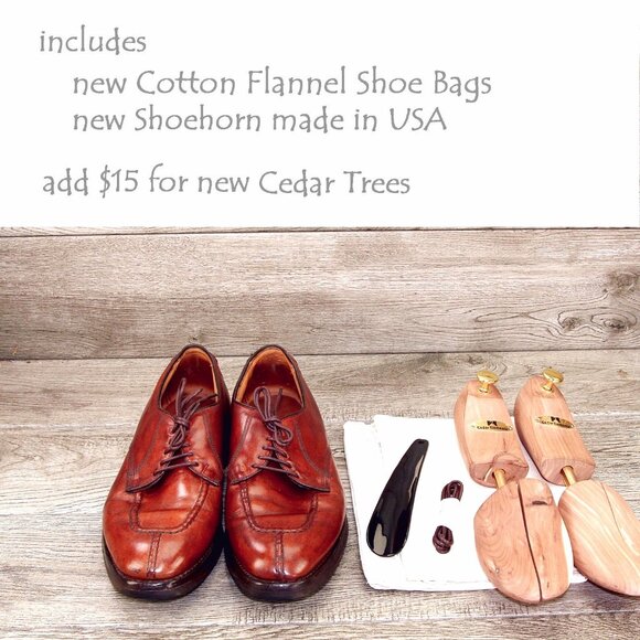 Allen Edmonds DELLWOOD Split Toe Blucher 10 D Chili * add $15 new Trees